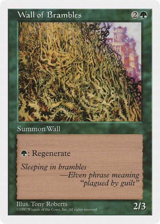 Wall of Brambles (5ED-338)