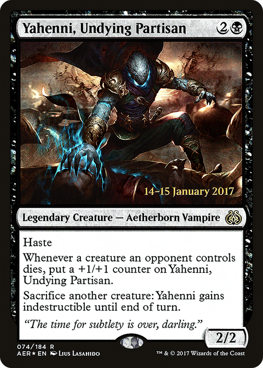 Yahenni, Undying Partisan (PRE-74S) (Foil)