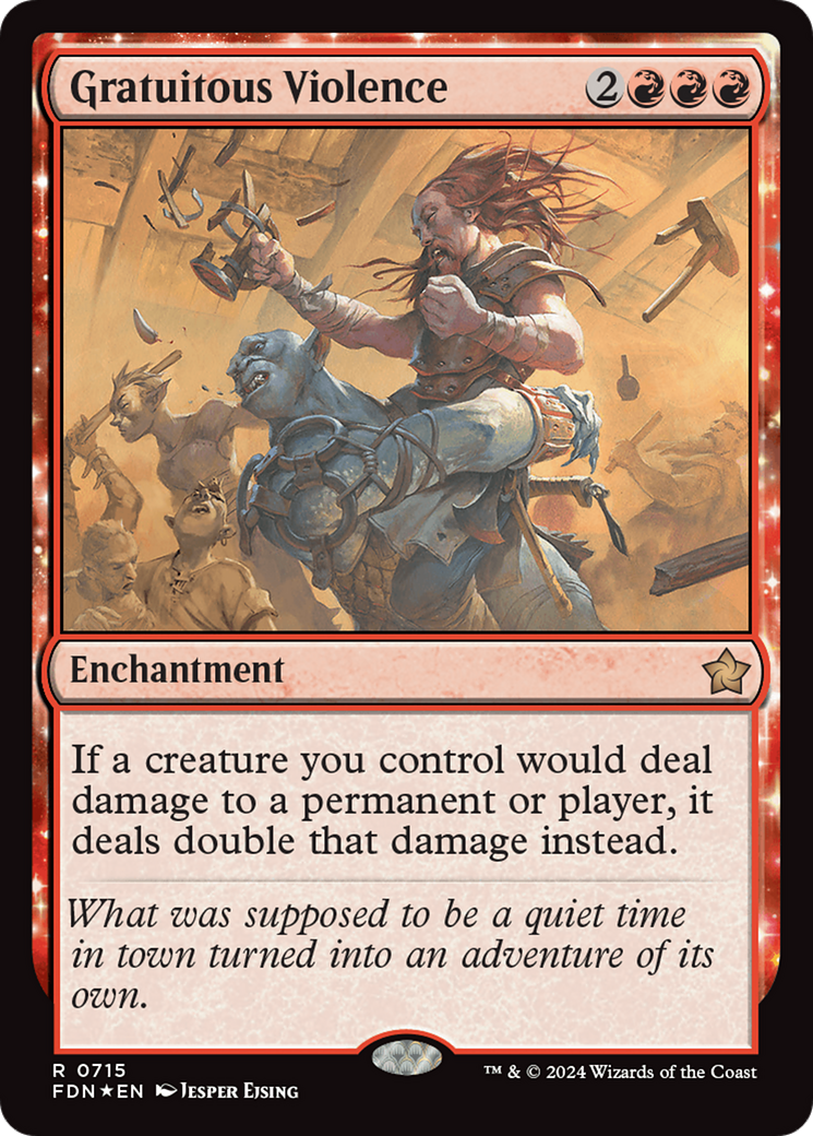 Gratuitous Violence (FDN-715) (Foil)