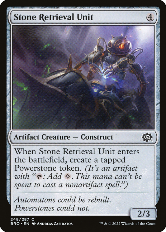 Stone Retrieval Unit (BRO-248) (Foil)