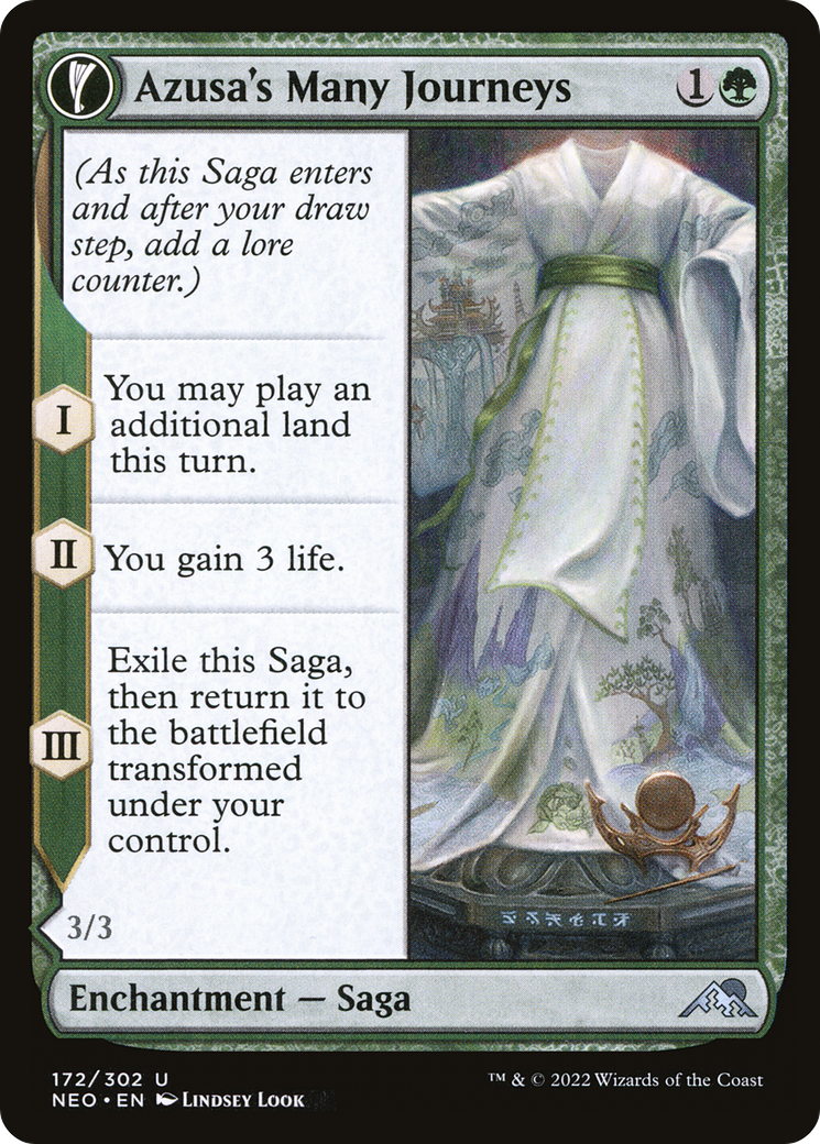 Azusa's Many Journeys // Likeness of the Seeker (NEO-172) (Foil)