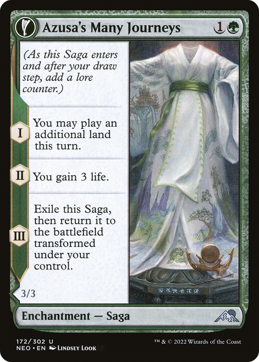 Azusa's Many Journeys // Likeness of the Seeker (NEO-172) (Foil)