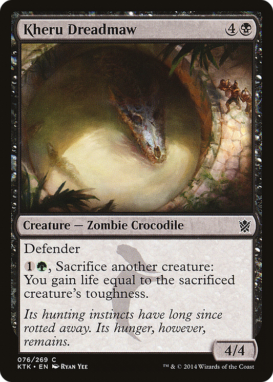 Kheru Dreadmaw (KTK-076) (Foil)