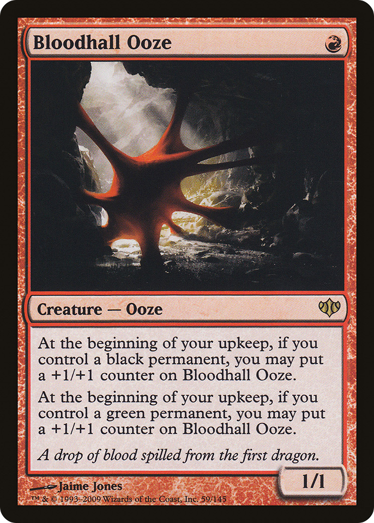 Bloodhall Ooze (CON-059) (Foil)