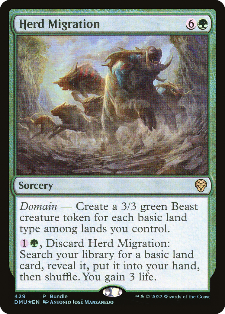 Herd Migration (UMP-429) (Foil)