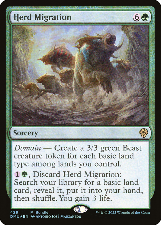 Herd Migration (UMP-429) (Foil)