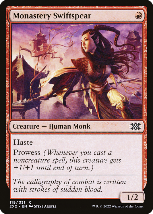 Monastery Swiftspear (2X2-119) (Foil)