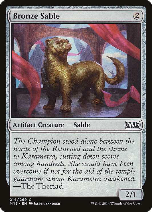 Bronze Sable (M15-214) (Foil)