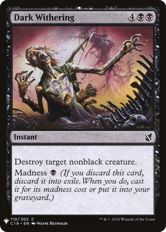 Dark Withering (LIST-C19-110)