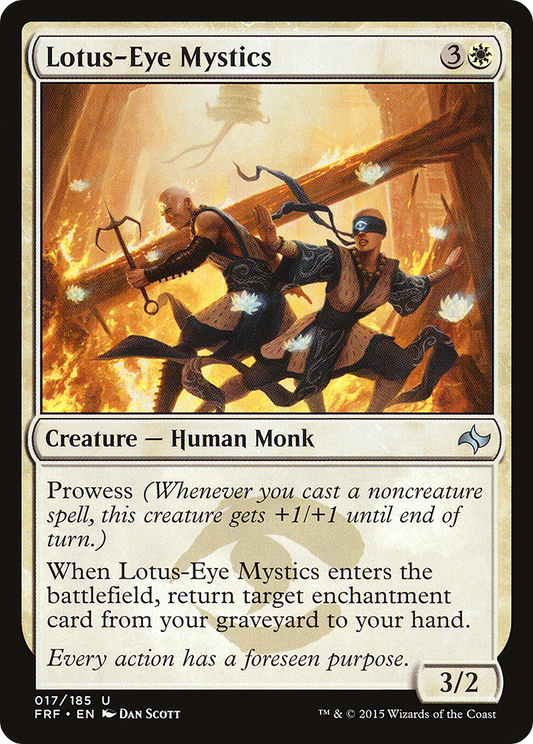 Lotus-Eye Mystics (FRF-017) (Foil)