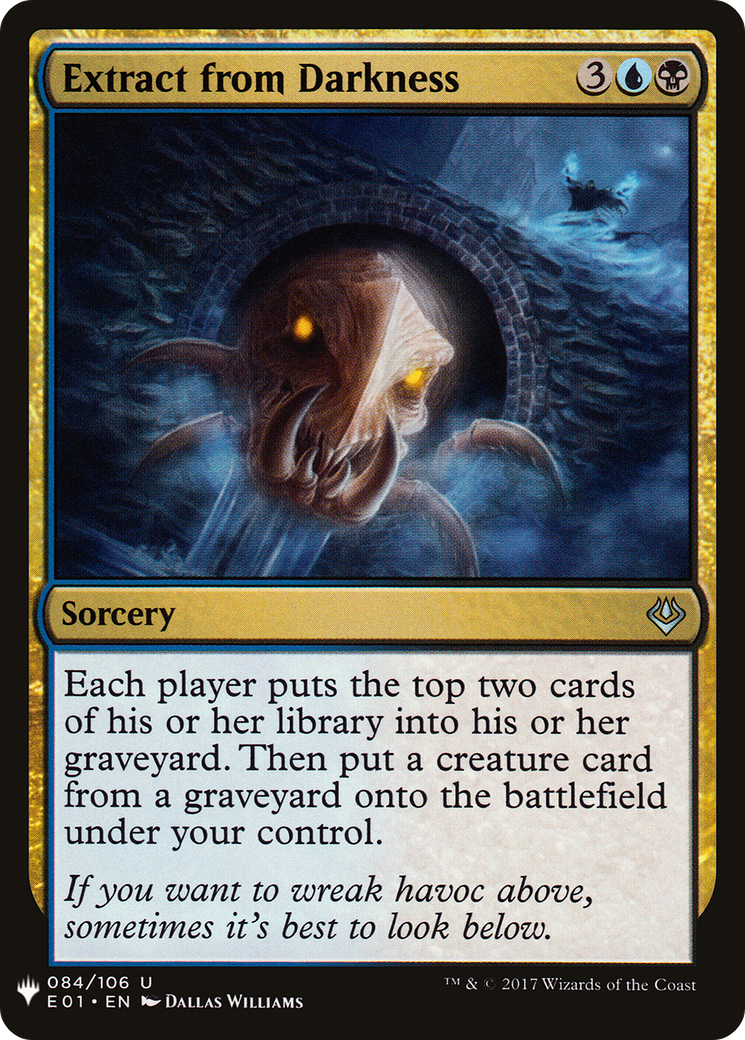 Extract from Darkness (LIST-E01-84)