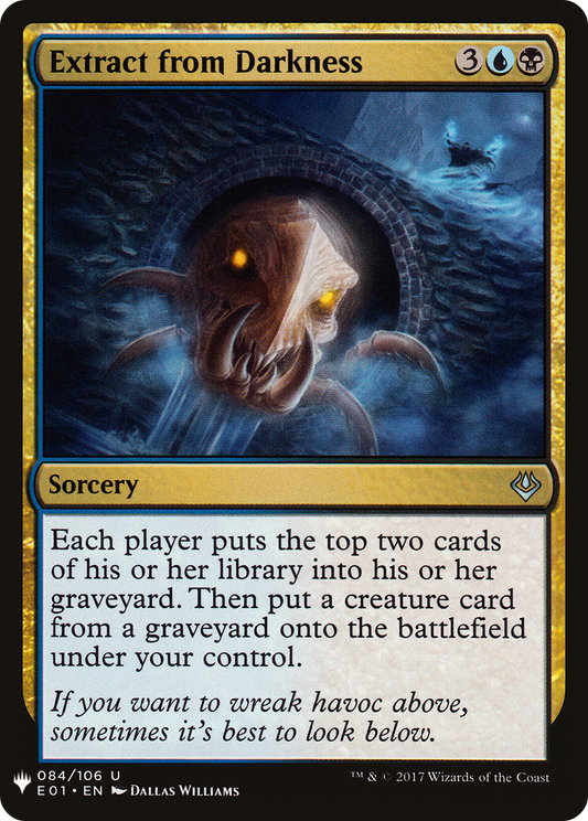 Extract from Darkness (LIST-E01-84)
