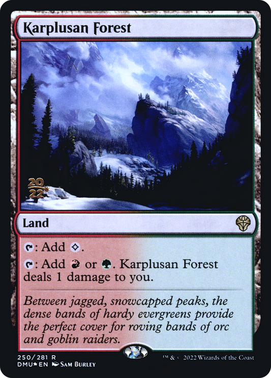 Karplusan Forest (PRE-250S) (Foil)