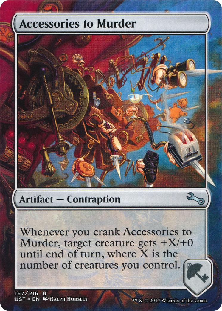 Accessories to Murder (UST-167) (Borderless) (Foil)