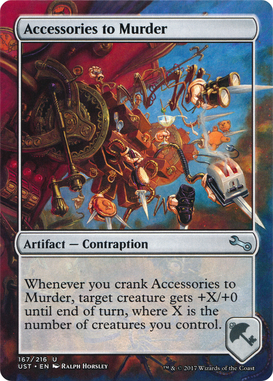 Accessories to Murder (UST-167) (Borderless) (Foil)