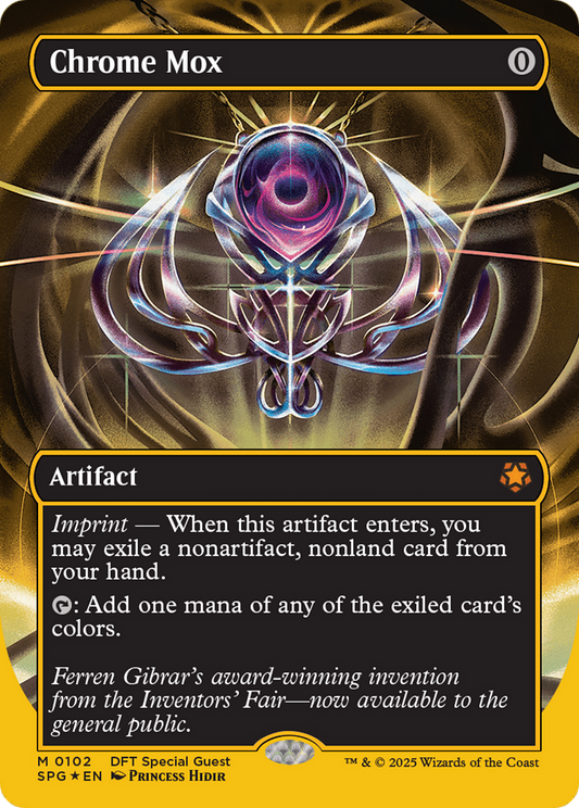 Chrome Mox (DFT-102) (Borderless) (Foil)