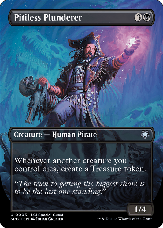 Pitiless Plunderer (SPG-005) (Borderless) (Foil)