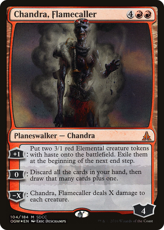 Chandra, Flamecaller (MEDIA-104) (Foil)
