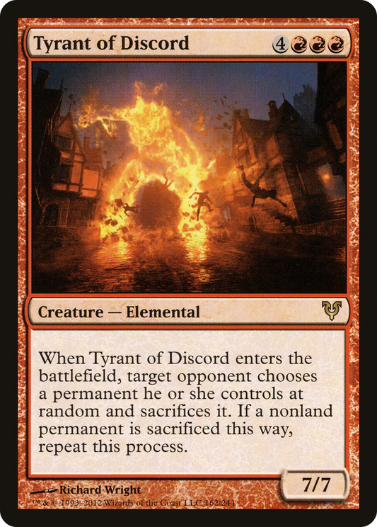 Tyrant of Discord (AVR-162) (Foil)