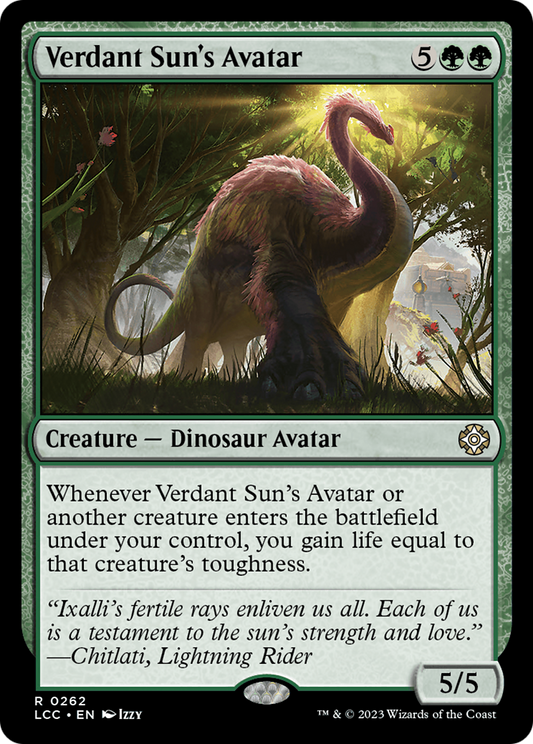 Verdant Sun's Avatar (LCC-262)