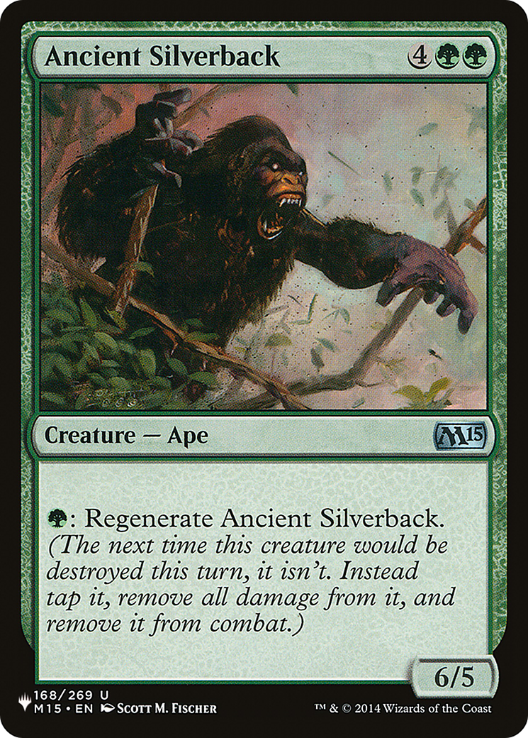 Ancient Silverback (LIST-M15-168)