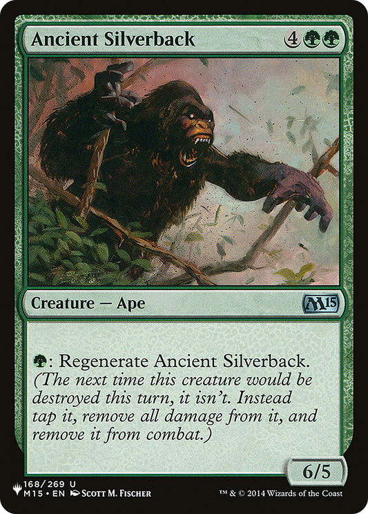 Ancient Silverback (LIST-M15-168)