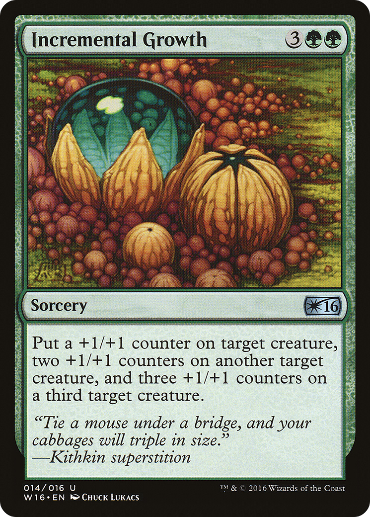 Incremental Growth (W16-014)