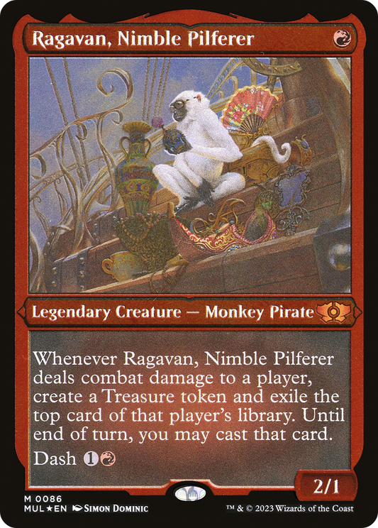 Ragavan, Nimble Pilferer (MUL-086) (Etched Foil)
