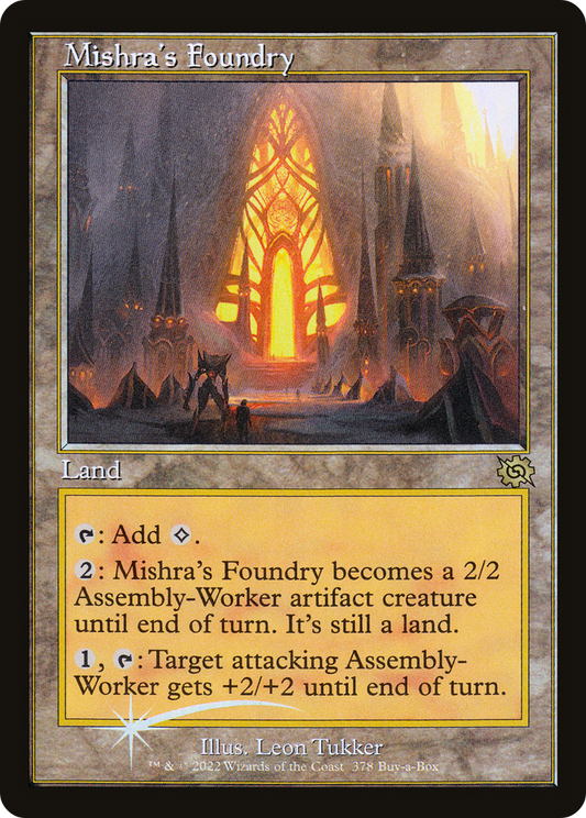 Mishra's Foundry (BABP-378) (Foil)