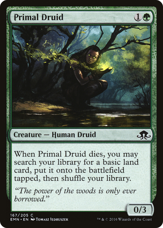 Primal Druid (EMN-167) (Foil)
