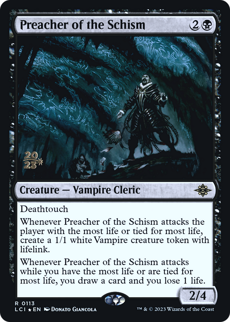 Preacher of the Schism (PRE-113S) (Foil)
