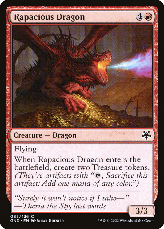 Rapacious Dragon (GN3-085)