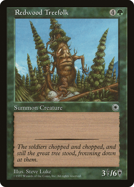 Redwood Treefolk (POR-183)