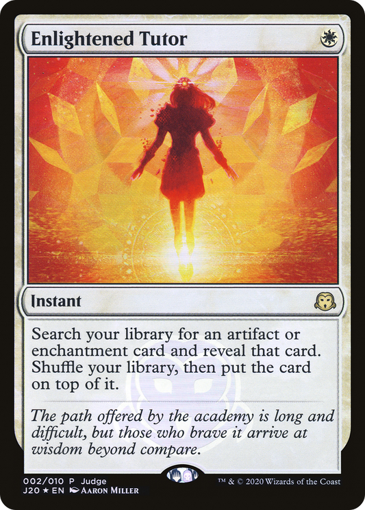 Enlightened Tutor (JDG-002) (Foil)
