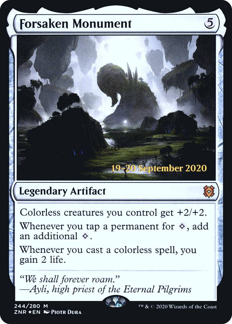 Forsaken Monument (PRE-244S) (Foil)