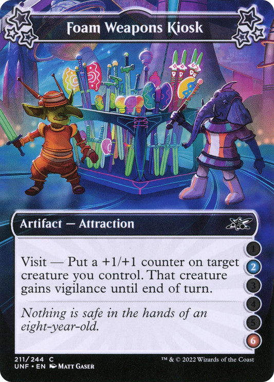 Foam Weapons Kiosk (UNF-211A) (Foil)