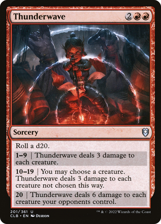 Thunderwave (CLB-201) (Foil)
