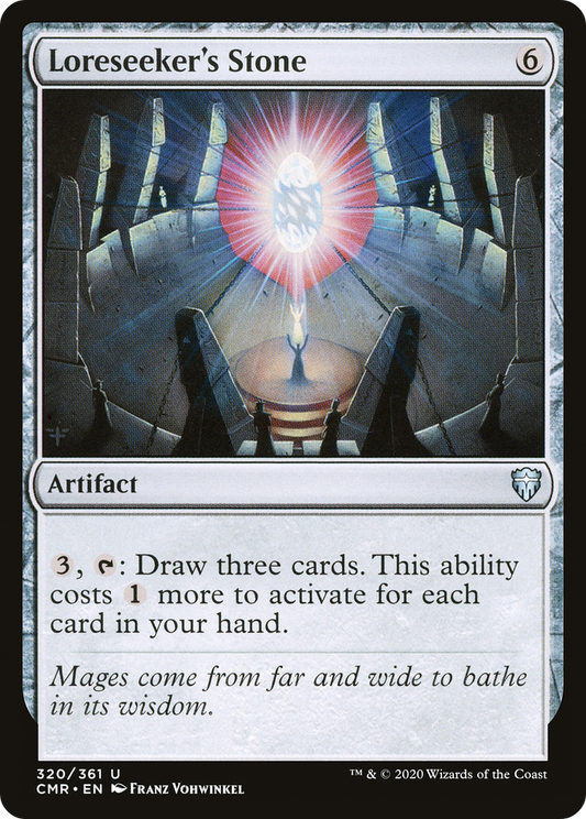 Loreseeker's Stone (CMR-320) (Foil)