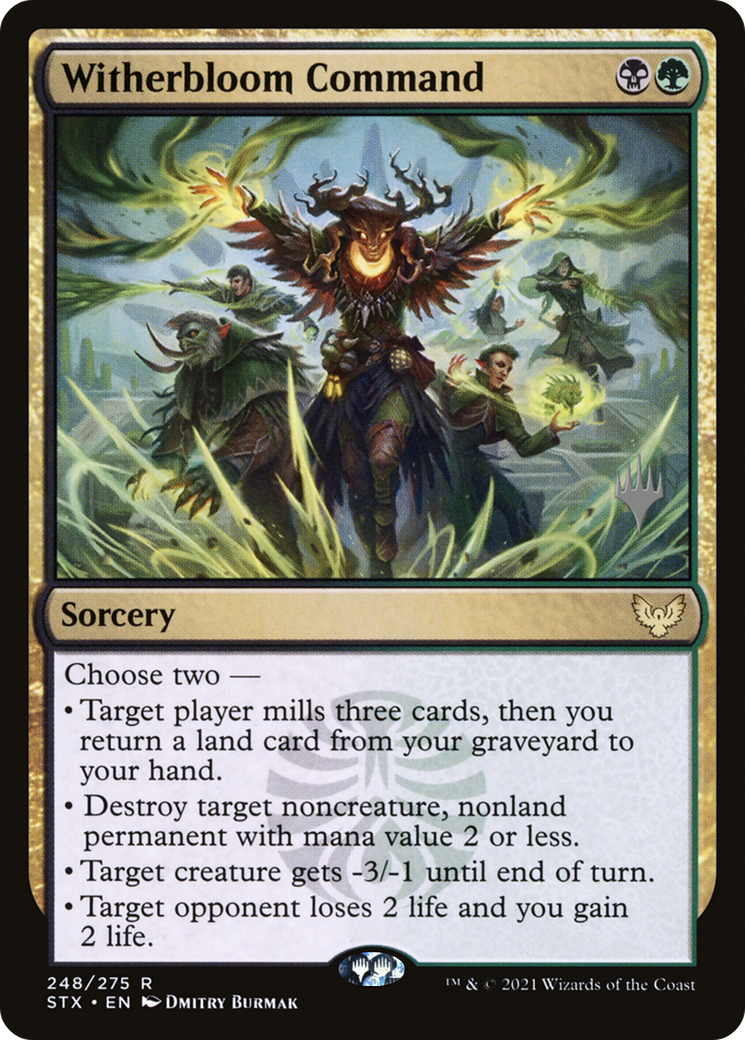 Witherbloom Command (PPSTX-248P) (Foil)