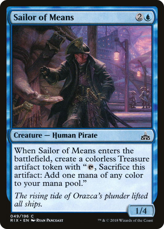 Sailor of Means (RIX-049) (Foil)