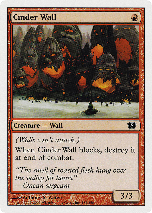 Cinder Wall (8ED-182)