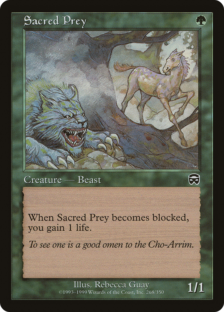 Sacred Prey (MMQ-268) (Foil)