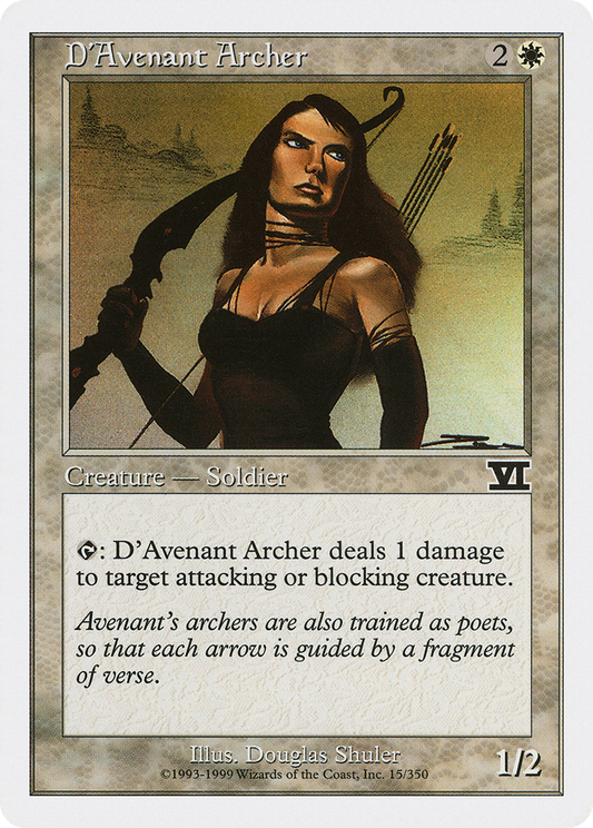 D'Avenant Archer (6ED-015)
