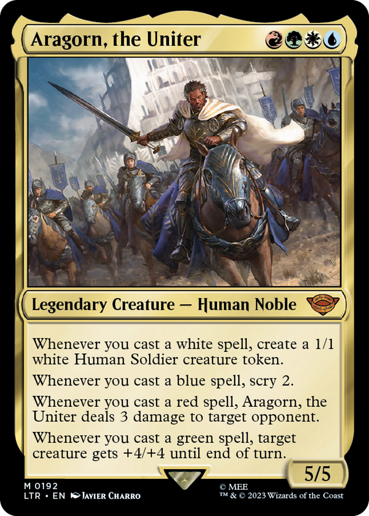Aragorn, the Uniter (LTR-192) (Foil)