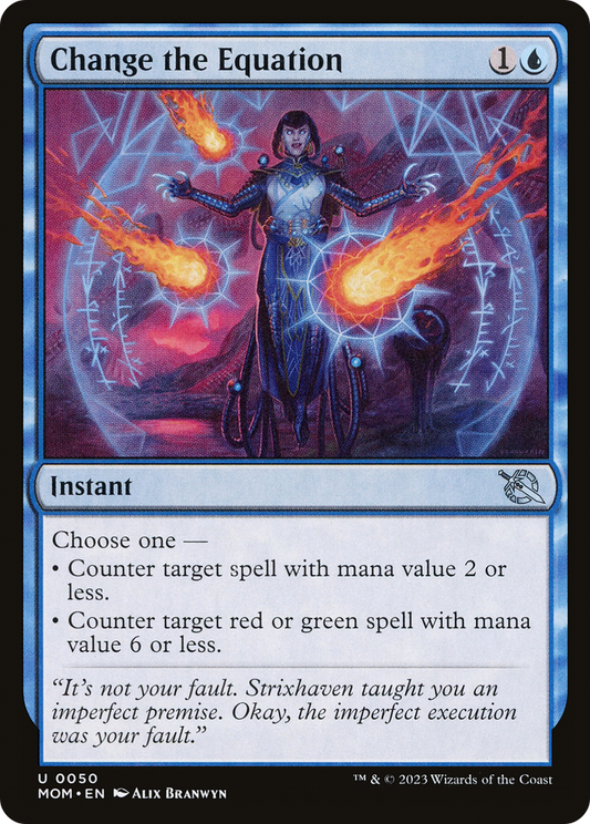 Change the Equation (MOM-050) (Foil)