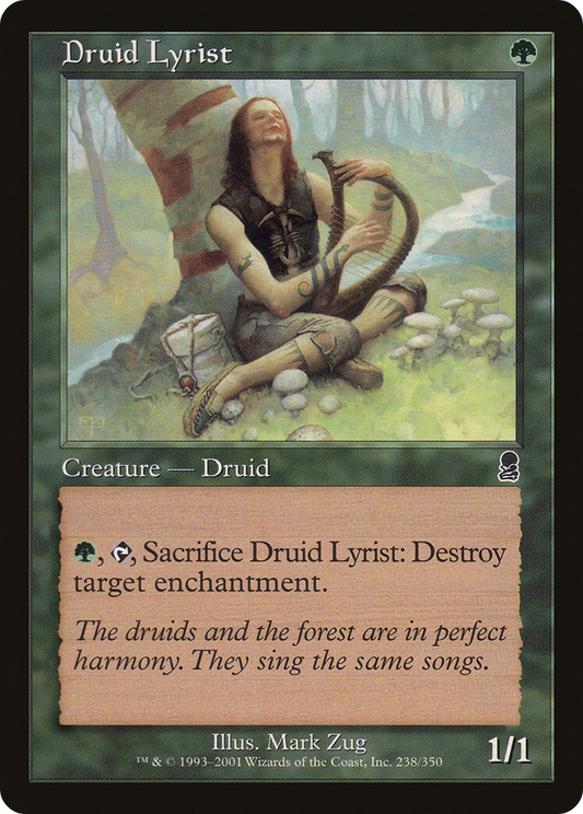 Druid Lyrist (ODY-238) (Foil)