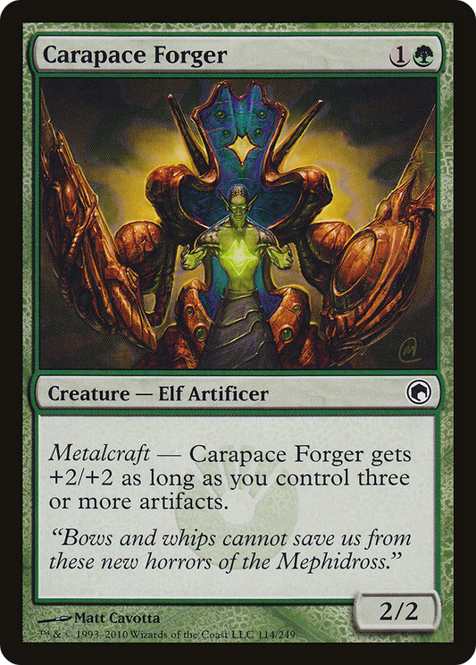 Carapace Forger (SOM-114) (Foil)