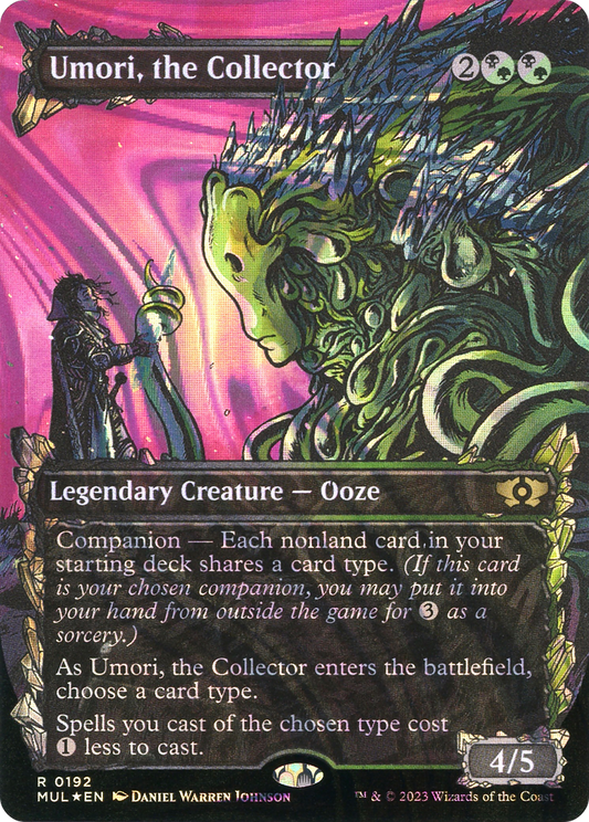 Umori, the Collector (MUL-192) (Showcase) (Borderless) (Halo Foil)