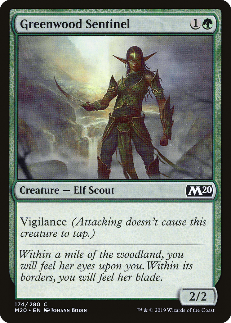 Greenwood Sentinel (M20-174) (Foil)