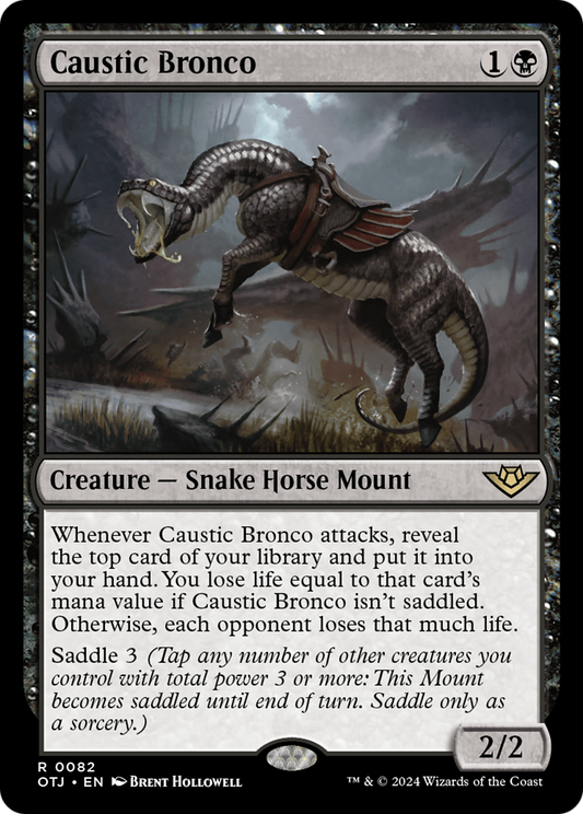 Caustic Bronco (OTJ-082) (Foil)